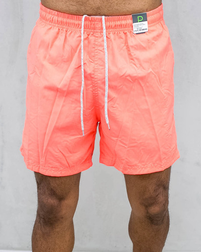 Shorts Masculino De Praia Basic Laranja Neon - Ego Brand