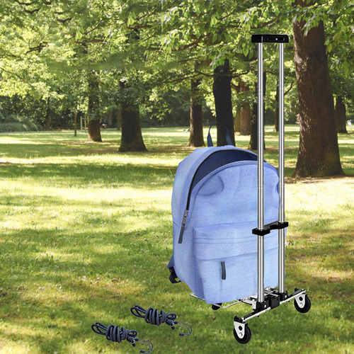 Carretilla De Mano Plegable, Carrito De Compras Resistente