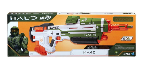 Imagen 2 de 3 de Lanzador Motorizado Nerf Halo Ma40
