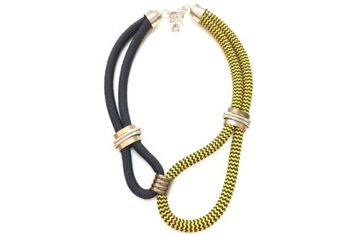 Colar De Corda Mayra Amarelo