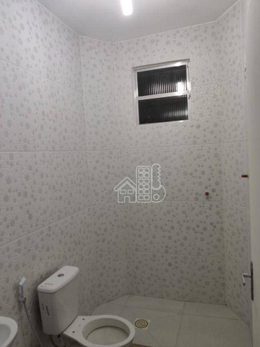 Apartamento Com 1 Dormitório À Venda, 56 M² Por R$ 220.000,00 - São Lourenço - Niterói/rj - Ap4293