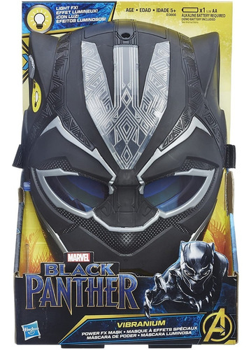 Black Panther Mascara De Poder  Marvel Hasbro