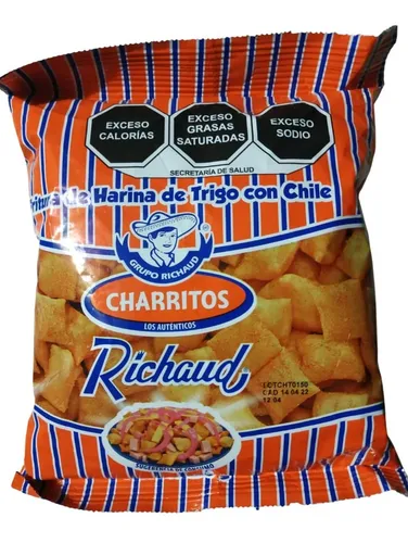 Bolsa De Charritos Richaud De 150g C/u 100% Campechano