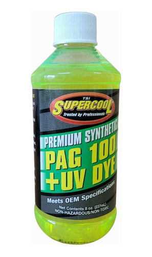 Oleo Compressor Ar Cond Automotivo Pag 100 Supercool 237ml