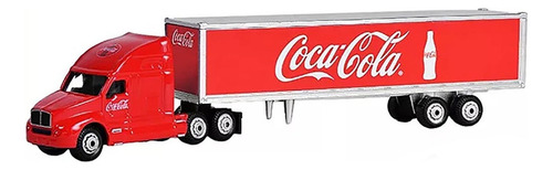 Camión Coca-cola Botella Logo Escala 1:87 Diecast