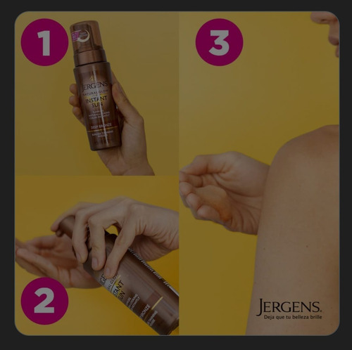 Jergens Espuma Autobronceadora 2 Pzas