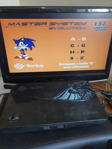 comprar Master System Evolution Somente O Console Funcionando 100% A3