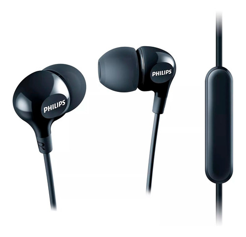 Auriculares Con Micrófono Philips She3555 Big Bass In-ear Ne