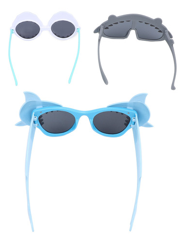Gafas De Sol Para Disfraces, 3 Pares, Adorables, Con Forma D