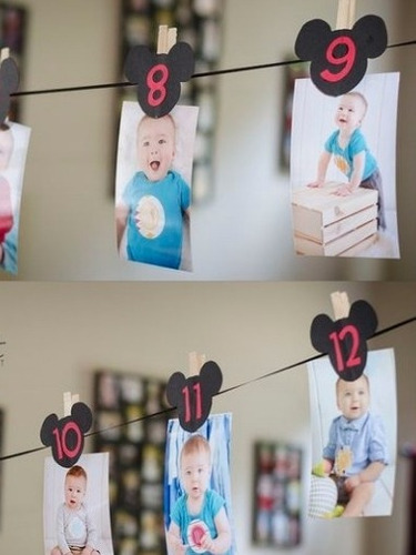 Banderines Primer Año Impreso .diseño Incluido