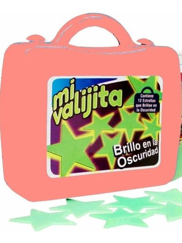 Valijita Estrellas Brillo En La Oscuridad Juguete