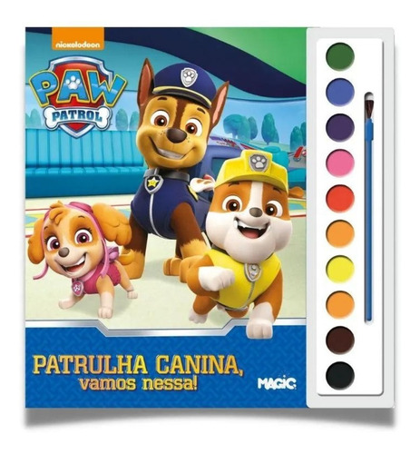 Livro De Pintar Peppa / Barbie / Pjmasks / Patrulha Canina