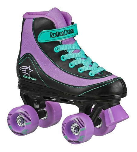 Patines Roller Derby Firestar Purple-mint-black