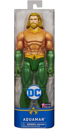 Dc Figura Articulada Aquaman Muñeco Accion Articulado 