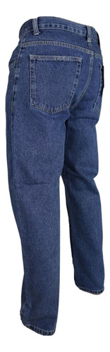 Pantalones De Para Hombre Azul Mezclilla
