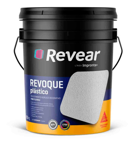 Revear Revestimiento Revoque Plastico 25 Kg Rex