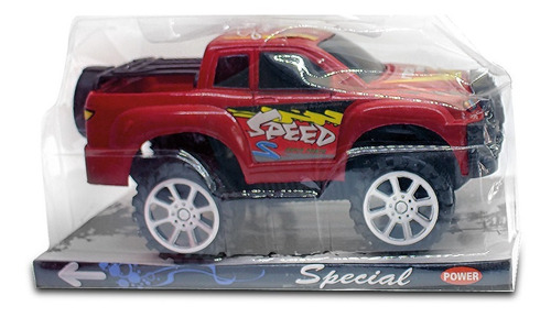 Auto Camioneta 4x4 Carrera A Fricción 22 Cm Diseño Original