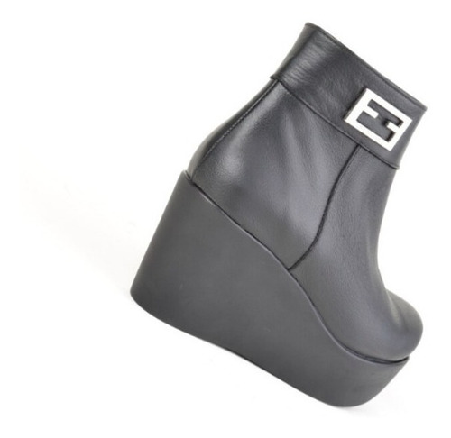 Imagen 7 de 9 de Botas Botitas De Mujer Botinetas De Cuero Rennes - Ferraro
