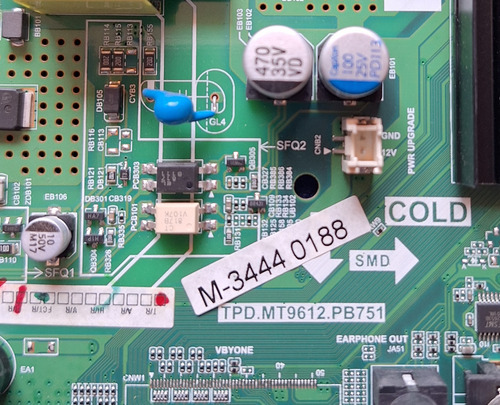Main + Tcon Toshiba 43c350ku Tpd.mt9612.pb751 (Usado)
