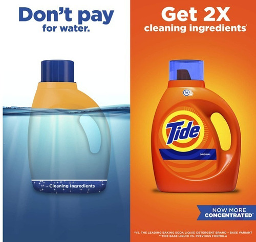 Detergente Líquido Tide Original 2.72 L