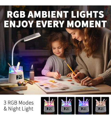 Led Desk Lamp With Usb Charger