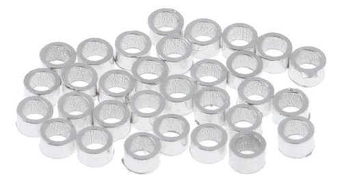 Extremos De Cordón De Cuero Fornituras De Joyería 4 Piezas