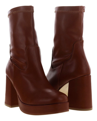 Imagen 1 de 4 de Botas Botínes Casuales Para Mujer Dama De Moda Elegantes