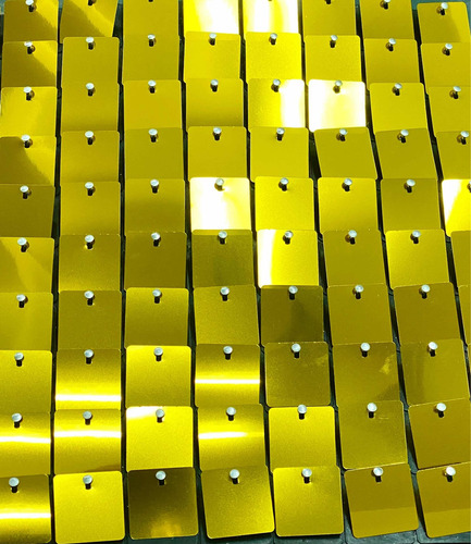 Imagen 5 de 10 de Shimmer Wall Panel Pared Cortina 30x30 Cms Oro X 2 Unidades