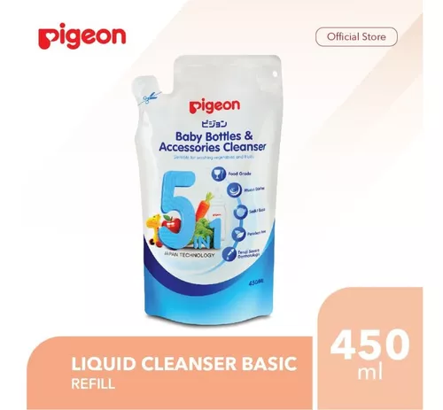 Líquido limpiador de mamaderas 450 ml Pigeon - Pigeon