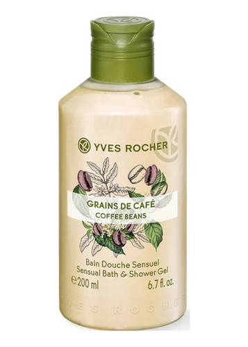 Gel De Ducha Yves Rocher Coffee Beans 200ml