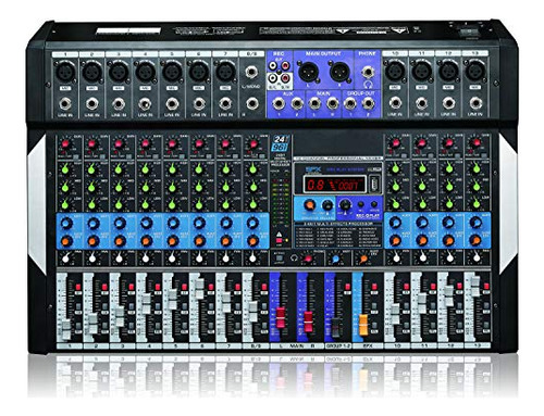 Boytone Bt-120mx- Mezclador De Audio De Estudio Bluetooth De