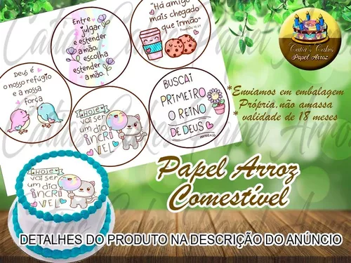 Bolo evangelico  Compre Produtos Personalizados no Elo7