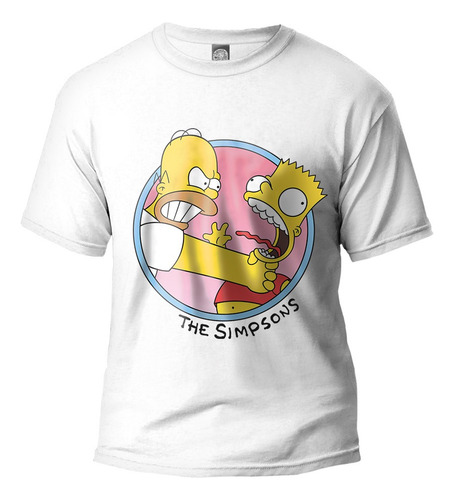 Playera The Simpsons 4 Homero Bart Lisa Marge