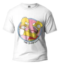 Comprar Playera The Simpsons 4 Homero Bart Lisa Marge