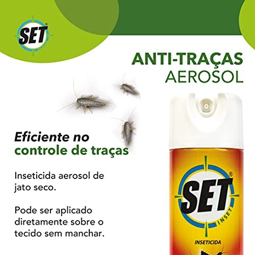 Set Inset Anti Traças De Roupas Tapetes  Biblioteca 300 Ml