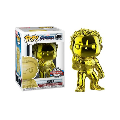 Maravilla: Vengadores Funko Pop Endgame Cromo Hulk 59pds