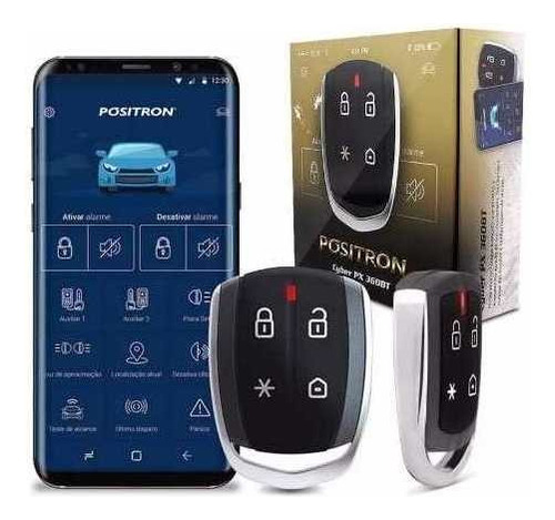 Alarme Automotivo Pósitron Cyber Px360bt Universal Bluetooth