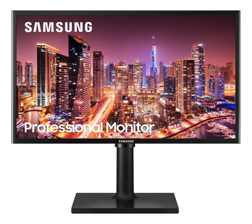 Monitor gamer Samsung T40F F24T40 led 24 " negro 100V/240V