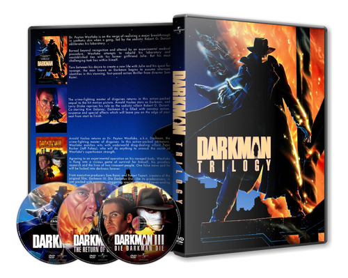 Darkman Saga Dvd Latino/ingles Subt Español