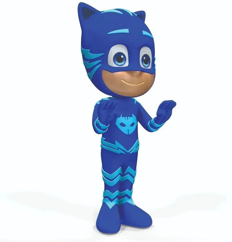 Boneco Menino Gato Boneco Pj Masks Articulado - Elka 1136
