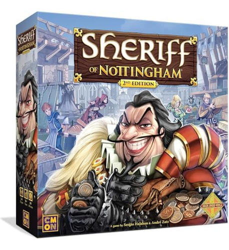 Juego De Mesa Sheriff Of Nottingham, Segunda Edición | Juego