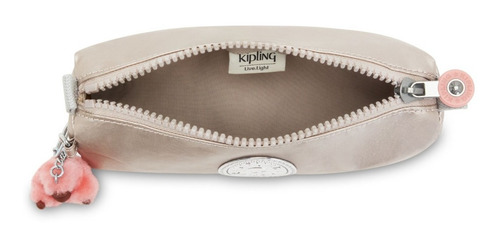 Imagem 3 de 4 de Estojo Escolar Freedom Kipling Com 1 Zíper Metalizado