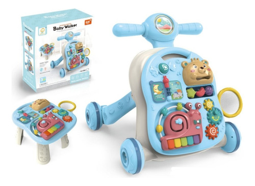 Andadera De Bebe Interactiva Multifuncional Musical Portatil