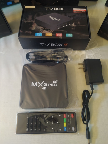 Tv Box Mxq 4k Pro 4gb Ram 64gb Almacenamiento Smartv