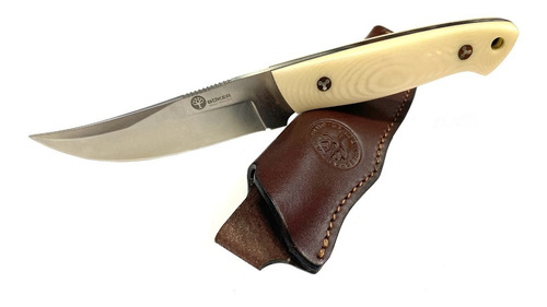 Cuchillo Boker T6mov Inox Hoja 12cm Cabe Micarta Vaina Cuero