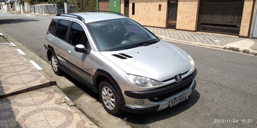 Peugeot 206 Sw 2007 1.6 16v Escapade Flex 5p Completão + Abs