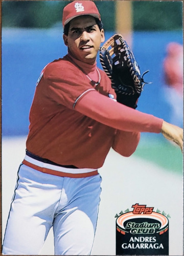 Andrés Galarraga,1.992 Topps Stadium Club, San Louis Cardina