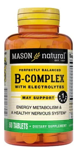 Complejo B & Electrolitos Proteje Tu Sistema Nervioso 60tabs