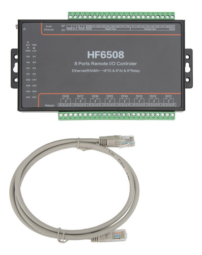 Controlador De Red De Relé, 8 Puertos, 540v Dc, Rs485, Ether