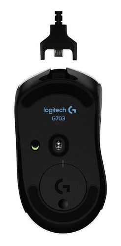 Mouse Gamer G703 Lightspeed Inalámbrico Logitech G Negro
